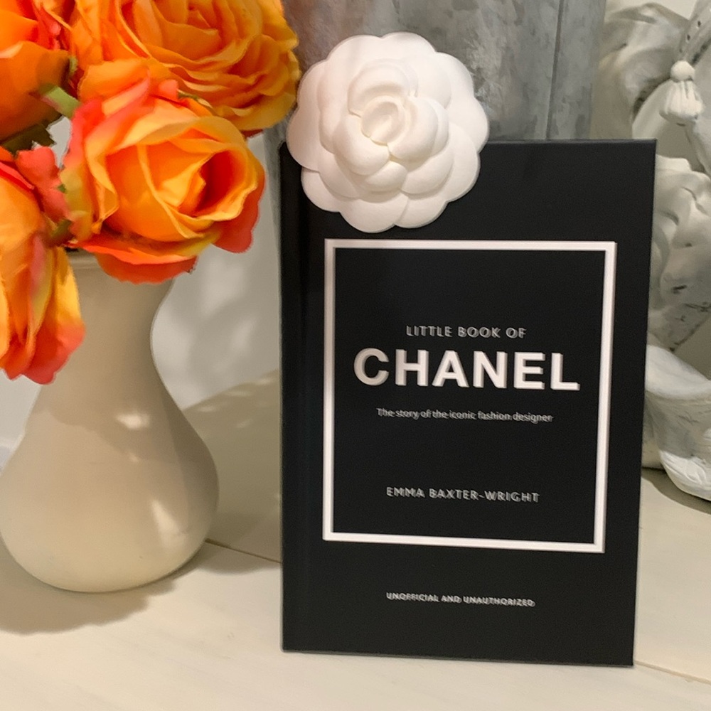 The Little Book of Chanel w/Authentic Camellia Flower